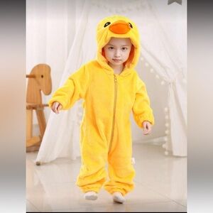 Yellow Duck Costume For Baby 9-12 month old
